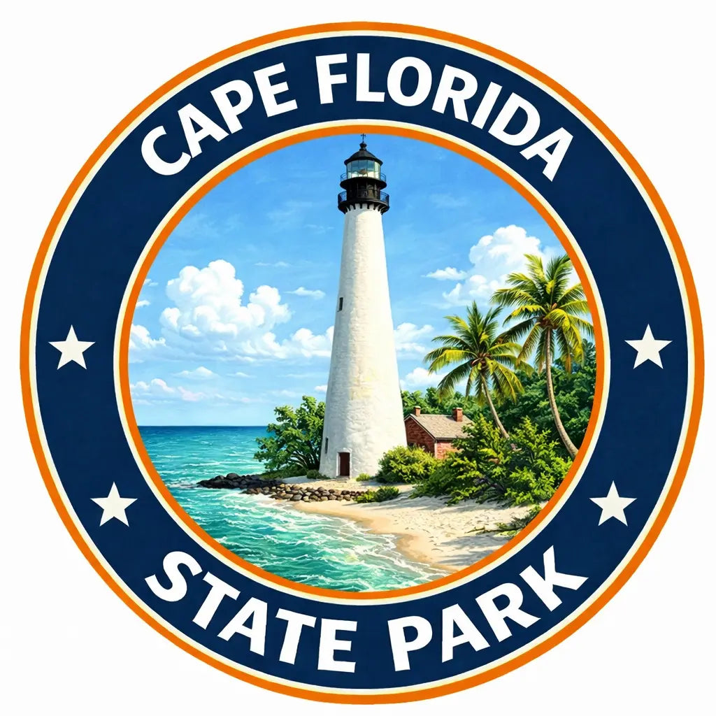 Cape Florida State Park Short-Sleeve Unisex T-Shirt Florida Parks Gift Shop