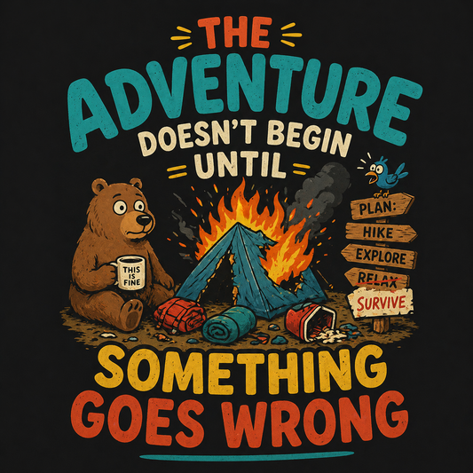 Camping Adventure Tee - Unisex Classic T-Shirt
