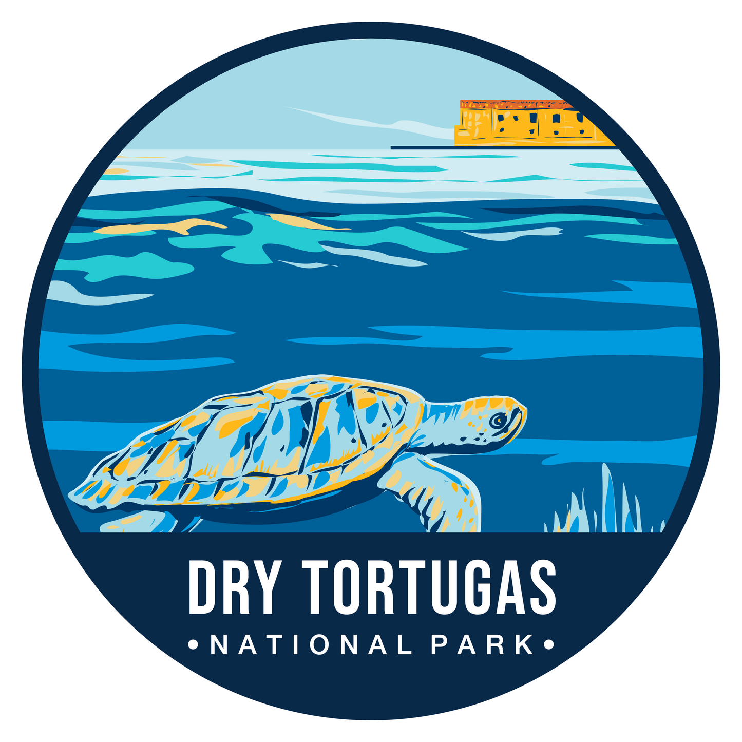 Dry Tortugas National Park Travel Mug - 40 oz