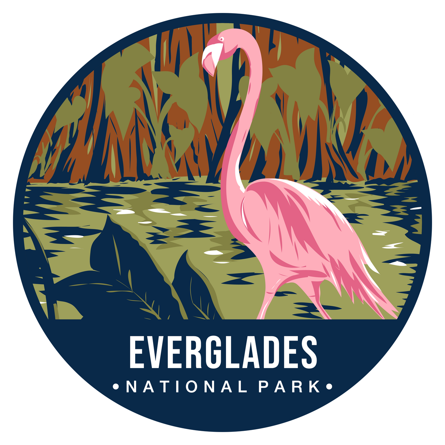 Everglades National Park Travel Mug - 40 oz Florida Parks Gift Shop